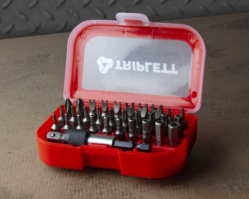 Triplett TSBK-001 Security Bit Kit 32-Piece Kit with 30 Industrial-Grade Bits for Tamper Proof Fasteners - Image 4